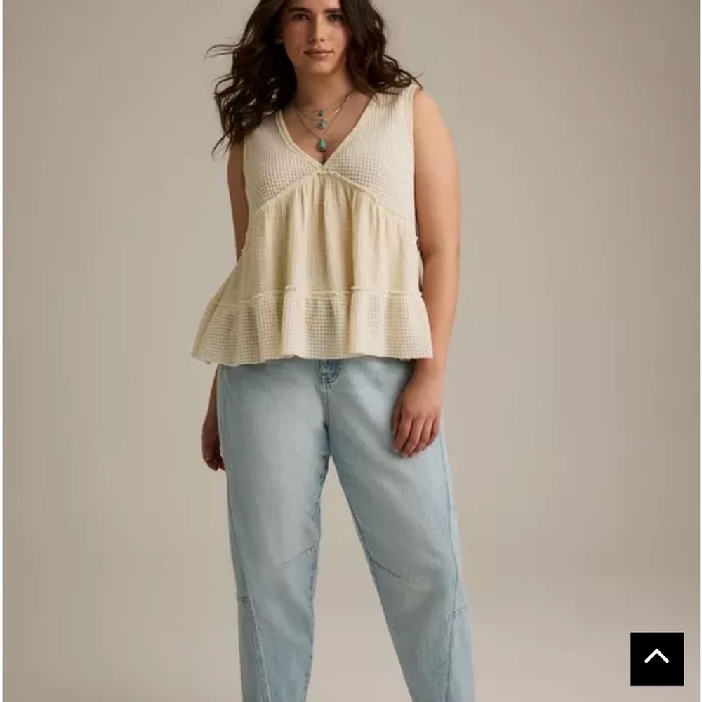 Festi High-Rise Barrel Jean NWT